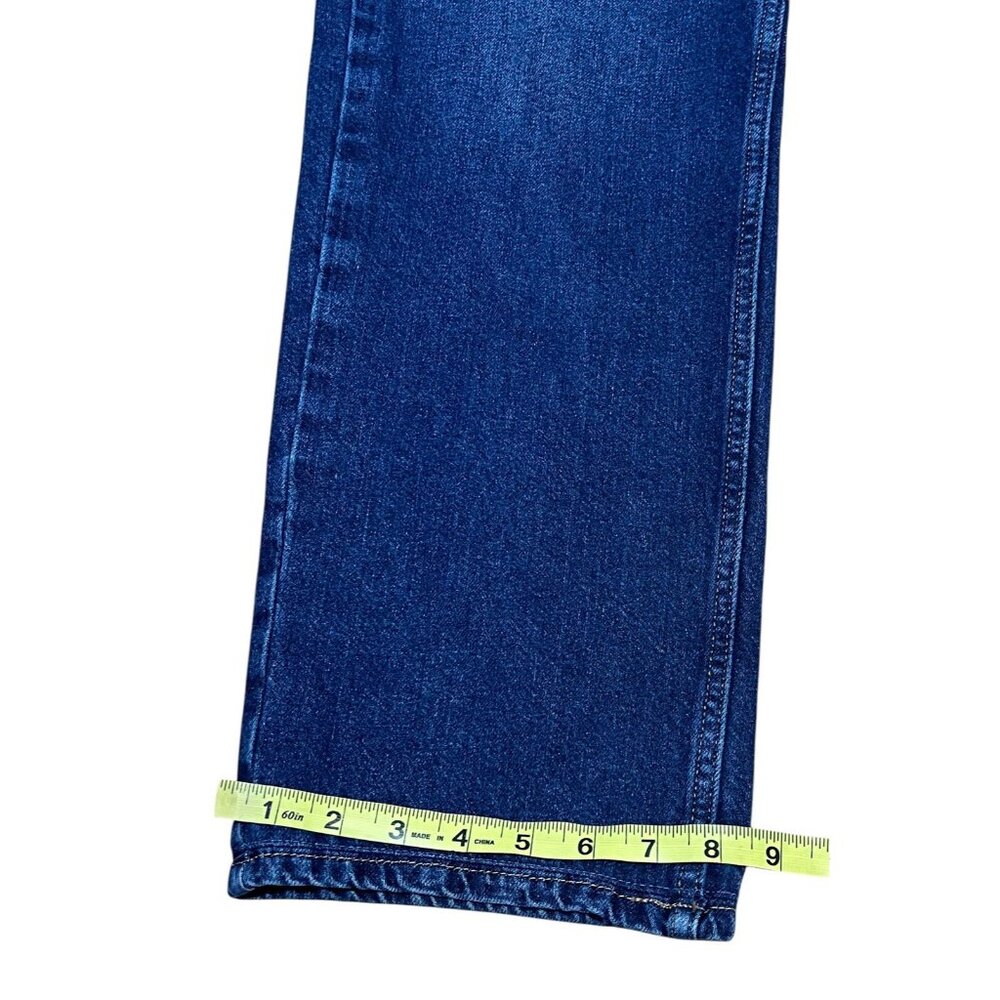 We The Free People The Pacifica High Rise Slim Straight Leg Jeans Women Size 31 - Picture 12 of 14